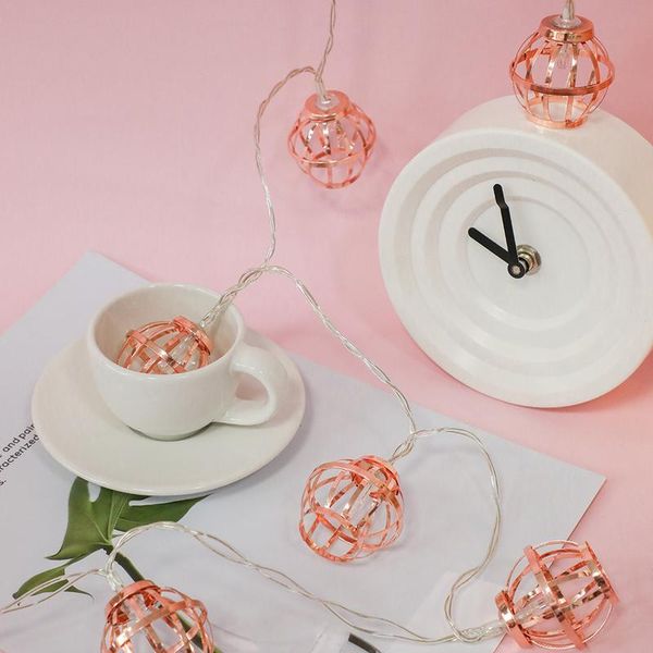 party decoration rose gold led light strings outdoor holiday balcony hanging lamps bedroom wedding decorate lights - birdcage shaped lanter
party decoration rose gold led light strings outdoor holiday balcony hanging lamps bedroom wedding decorate lights - birdcage shaped lanter
