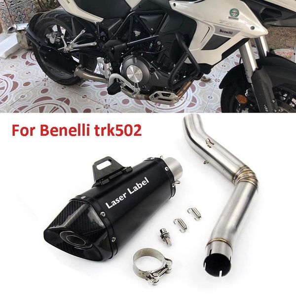 motorcycle exhaust system for benelli trk502 full pipe connect muffler baffle tips slip on
motorcycle exhaust system for benelli trk502 full pipe connect muffler baffle tips slip on