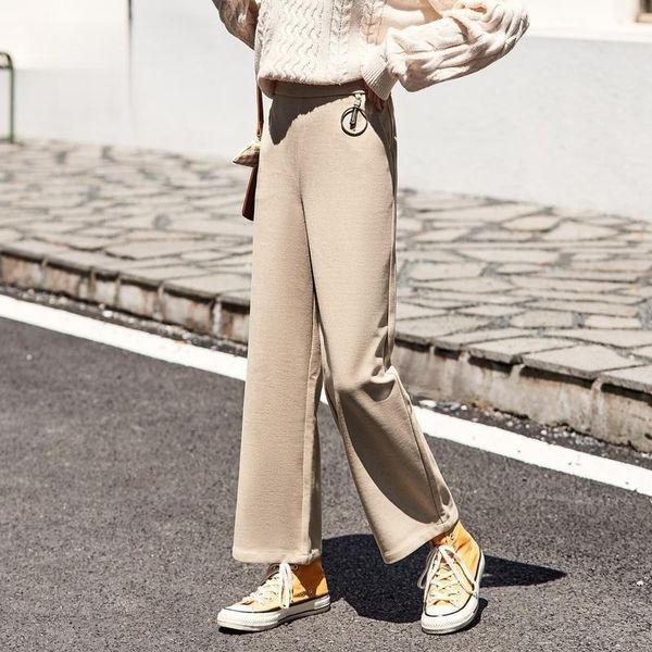 pants women wide-leg high-waist drape trousers women's autumn slim pant, Black;white
pants women wide-leg high-waist drape trousers women's autumn slim pant, Black;white