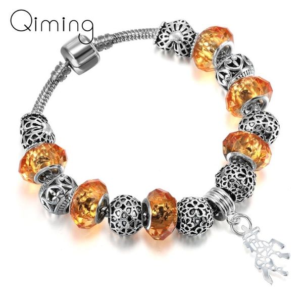 charm bracelets diy beads bracelet for women fashion plated orange crystal rhinestone european jewelry cute horse cuff gift, Golden;silver
charm bracelets diy beads bracelet for women fashion plated orange crystal rhinestone european jewelry cute horse cuff gift, Golden;silver