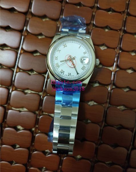 watches 36mm 126200 calendar romen white dial asia 2813 movement automatic silver stainless steel bracelet luxury watch waterproof, Slivery;brown
watches 36mm 126200 calendar romen white dial asia 2813 movement automatic silver stainless steel bracelet luxury watch waterproof, Slivery;brown