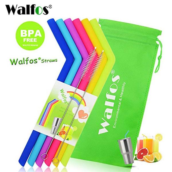 drinking straws walfos food grade 6 pieces silicone regular size reusable for mug tumbler
drinking straws walfos food grade 6 pieces silicone regular size reusable for mug tumbler
