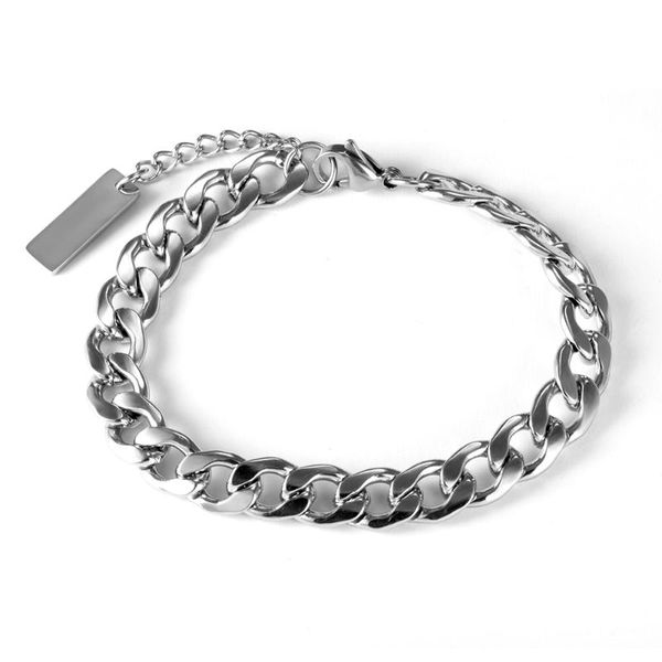 link, chain bracelet men 316l stainless steel bracele femme jewelry pulsera hombre for women punk hip hop jewelry2021, Black
link, chain bracelet men 316l stainless steel bracele femme jewelry pulsera hombre for women punk hip hop jewelry2021, Black