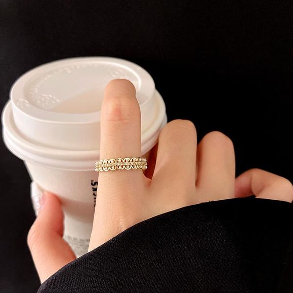 wedding rings luxury zircon gold open ring simple design party shiny for women kpop hollow out beads vintage fashion korean jewelry, Slivery;golden
wedding rings luxury zircon gold open ring simple design party shiny for women kpop hollow out beads vintage fashion korean jewelry, Slivery;golden