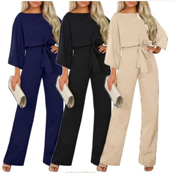 women's jumpsuits & rompers womens jumpsuit fashion 3/4 sleeve loose office ladies wide leg pants female solid color lace up overalls, Black;white
women's jumpsuits & rompers womens jumpsuit fashion 3/4 sleeve loose office ladies wide leg pants female solid color lace up overalls, Black;white