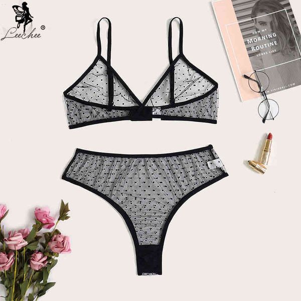 leechee new bra set polka dot lingerie women comfortable transparent brassiere+panty intimates for girls, Red;black
leechee new bra set polka dot lingerie women comfortable transparent brassiere+panty intimates for girls, Red;black