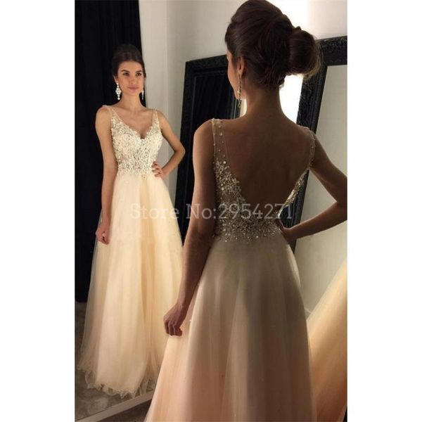 party dresses vestido de noiva renda 2021 deep v neck appliques beaded evening dress open back tulle women pageant prom straps, White;black
party dresses vestido de noiva renda 2021 deep v neck appliques beaded evening dress open back tulle women pageant prom straps, White;black