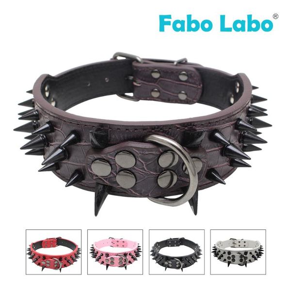 dog collars & leashes spiked studded dogs collar widen pu leather adjustable walking running pet personality comfortable and soft necklack
dog collars & leashes spiked studded dogs collar widen pu leather adjustable walking running pet personality comfortable and soft necklack