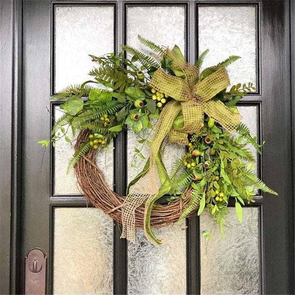 decorative flowers & wreaths artificial pod wreath rustic front door hanging ornament rattan ring pendant for home garden farmhouse decorati
decorative flowers & wreaths artificial pod wreath rustic front door hanging ornament rattan ring pendant for home garden farmhouse decorati