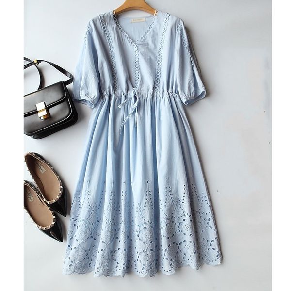 casual dresses lamtrip unique female hollow embroidery ladies literary loose v-neck fresh fairy lace-up waist 2021 summer nv5n, Black;gray
casual dresses lamtrip unique female hollow embroidery ladies literary loose v-neck fresh fairy lace-up waist 2021 summer nv5n, Black;gray