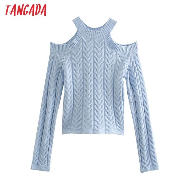 women fashion off shoulder twist knitted sweater jumper female elegant oversize pullovers chic 3n19 210416, White;black 
women fashion off shoulder twist knitted sweater jumper female elegant oversize pullovers chic 3n19 210416, White;black