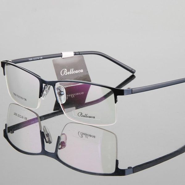 fashion sunglasses frames thin leg steel plate optical eye frame business men's metal eyeglass near vision, Black
fashion sunglasses frames thin leg steel plate optical eye frame business men's metal eyeglass near vision, Black