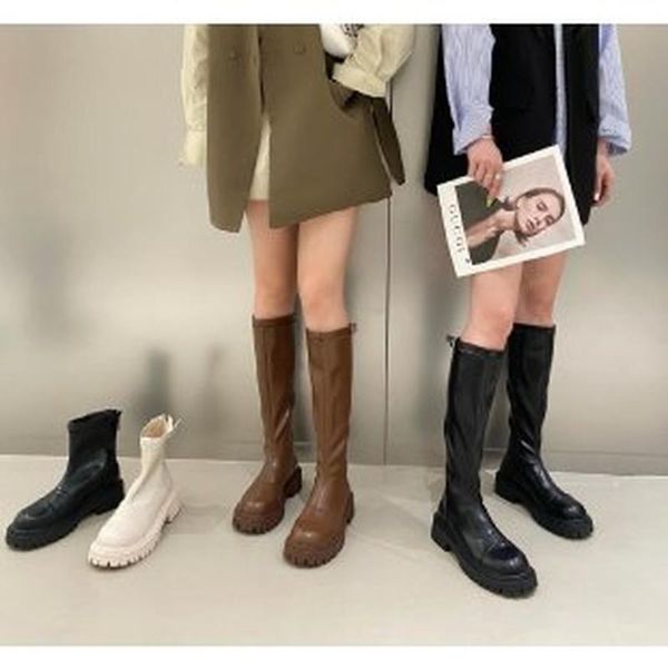 boots autumn and winter thick-soled round toe high 2021 knight buckle length casual fashion knee-length women's, Black
boots autumn and winter thick-soled round toe high 2021 knight buckle length casual fashion knee-length women's, Black