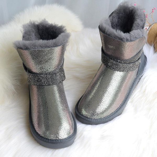 boots miyagina waterproof sheepksin leather shearling wool fur lined short winter women ankle snow silver crystal strap, Black
boots miyagina waterproof sheepksin leather shearling wool fur lined short winter women ankle snow silver crystal strap, Black