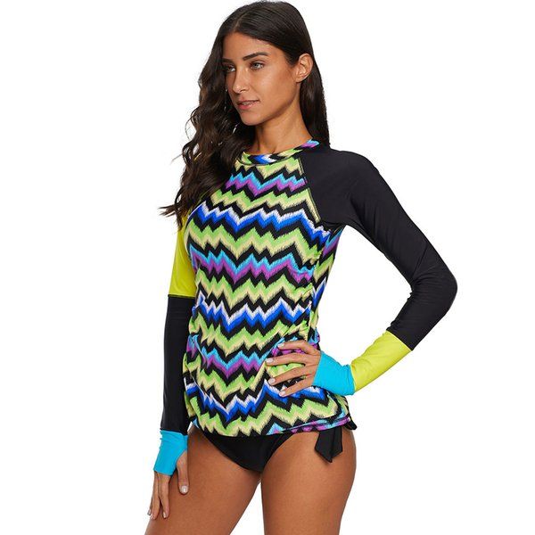 long sleeve tankini women swimwear bikini swimsuit for girls beach upf 50+ rash guards diving suit plus size 02, Black
long sleeve tankini women swimwear bikini swimsuit for girls beach upf 50+ rash guards diving suit plus size 02, Black