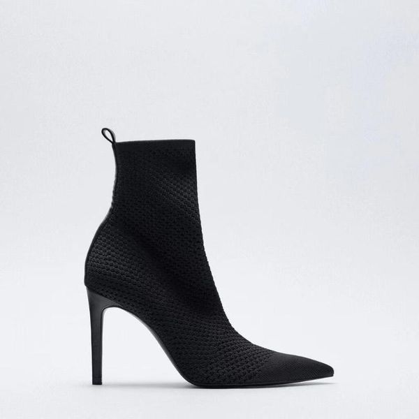 boots women's rubber rain high heel leather pu fretwork basic thin women heels stiletto ba, Black
boots women's rubber rain high heel leather pu fretwork basic thin women heels stiletto ba, Black