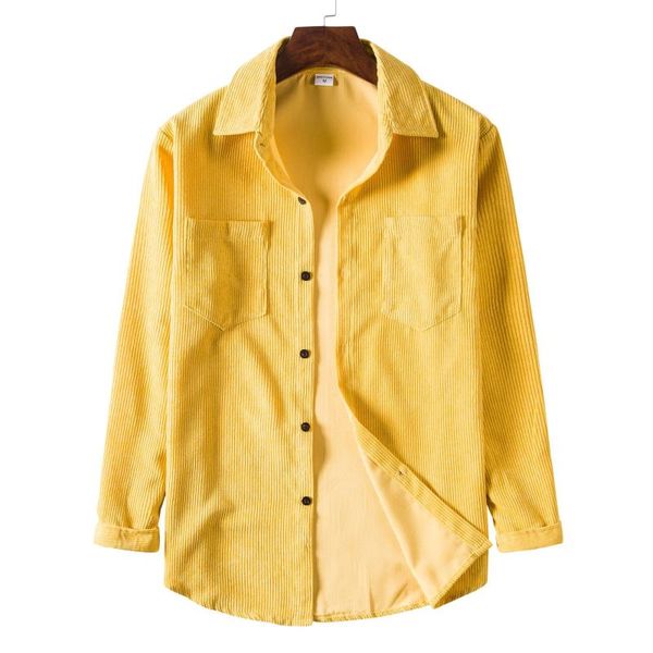 men's casual shirts parklees mens long sleeve corduroy shirt turn-down collar classic button up warm vintage jackets spring autumn, White;black
men's casual shirts parklees mens long sleeve corduroy shirt turn-down collar classic button up warm vintage jackets spring autumn, White;black