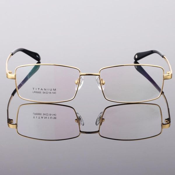 fashion sunglasses frames pure titanium ultra light full frame glasses ip plating men's prescription, Black
fashion sunglasses frames pure titanium ultra light full frame glasses ip plating men's prescription, Black