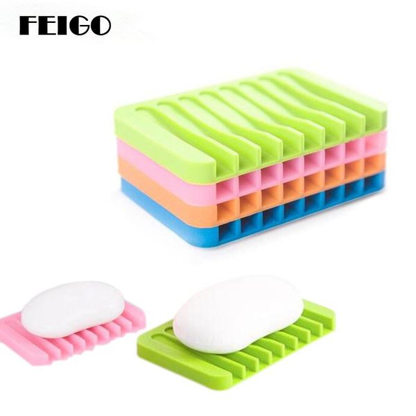 fashion silicone flexible soap dish plate kitchen bathroom storage holder box drain drop ship high-quality f40 dishes
fashion silicone flexible soap dish plate kitchen bathroom storage holder box drain drop ship high-quality f40 dishes