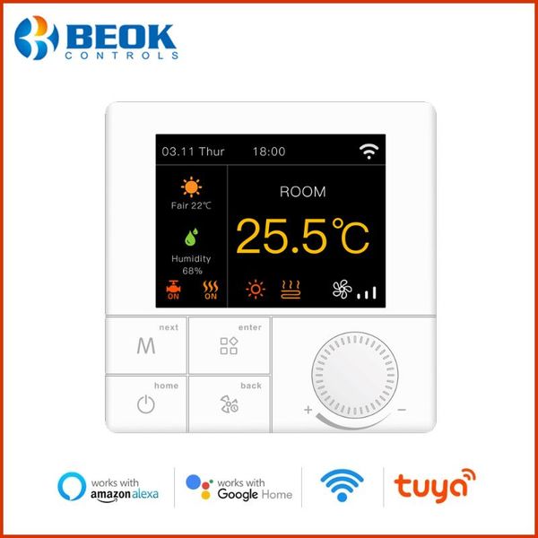 smart home control beok wifi alexa tuya warm floor thermostat underfloor heating thermoregulator controller color touch screen google
smart home control beok wifi alexa tuya warm floor thermostat underfloor heating thermoregulator controller color touch screen google