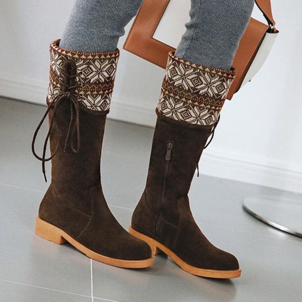 boots 2021 ethnic style riding women winter casual long tube boot fashion female warm suede low heel shoes knee-high botas, Black
boots 2021 ethnic style riding women winter casual long tube boot fashion female warm suede low heel shoes knee-high botas, Black