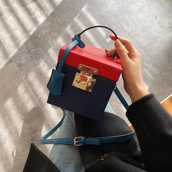 woman bags western color 2020 korean simple fashion contrast bag style ins all-match messenger box handbags udtel
woman bags western color 2020 korean simple fashion contrast bag style ins all-match messenger box handbags udtel