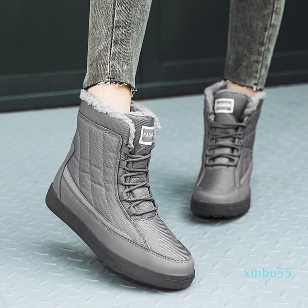 boots women fashion casual mom shoes outdoor cotton-padded high womens snow, Black
boots women fashion casual mom shoes outdoor cotton-padded high womens snow, Black