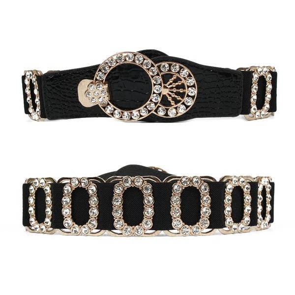 designer belts 2023 fashion diamond elastic belt women's versatile dress decoration accessories wide waistband with factory outlet, Silver
designer belts 2023 fashion diamond elastic belt women's versatile dress decoration accessories wide waistband with factory outlet, Silver