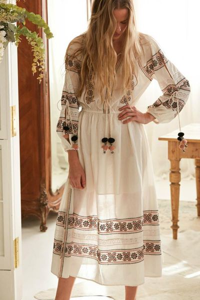 casual dresses women's elastic waist bohemian dress embroidery tassels long lantern sleeve boho chic ethnic festival robe vestidos, Black;gray
casual dresses women's elastic waist bohemian dress embroidery tassels long lantern sleeve boho chic ethnic festival robe vestidos, Black;gray