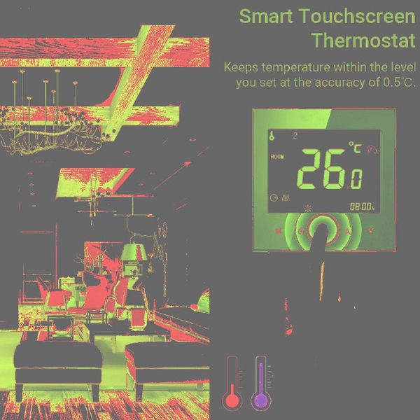 smart home control programmable thermostat with wifi for water/gas boiler touchscreen heat voice 95-240v alexa google
smart home control programmable thermostat with wifi for water/gas boiler touchscreen heat voice 95-240v alexa google