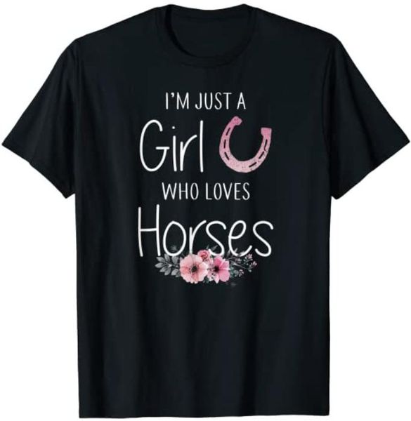 just a girl who loves horses, horse gifts for girls, cute t-shirt riding hourse, White;black
just a girl who loves horses, horse gifts for girls, cute t-shirt riding hourse, White;black