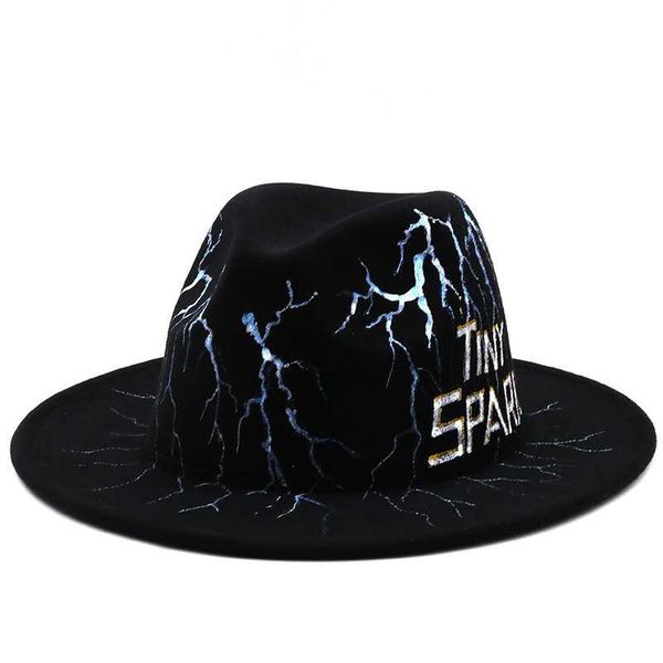 wide brim hats men simple painting women wool felt jazz fedora british style trilby party formal panama cap black dress hat, Blue;gray
wide brim hats men simple painting women wool felt jazz fedora british style trilby party formal panama cap black dress hat, Blue;gray