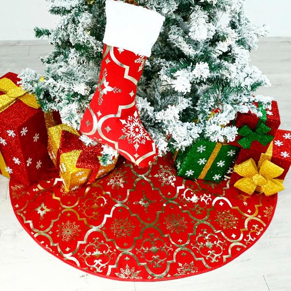 christmas decorations 1 set 120cm tree skirt sock xmas printed bronzing year party supplies for festival decoration
christmas decorations 1 set 120cm tree skirt sock xmas printed bronzing year party supplies for festival decoration