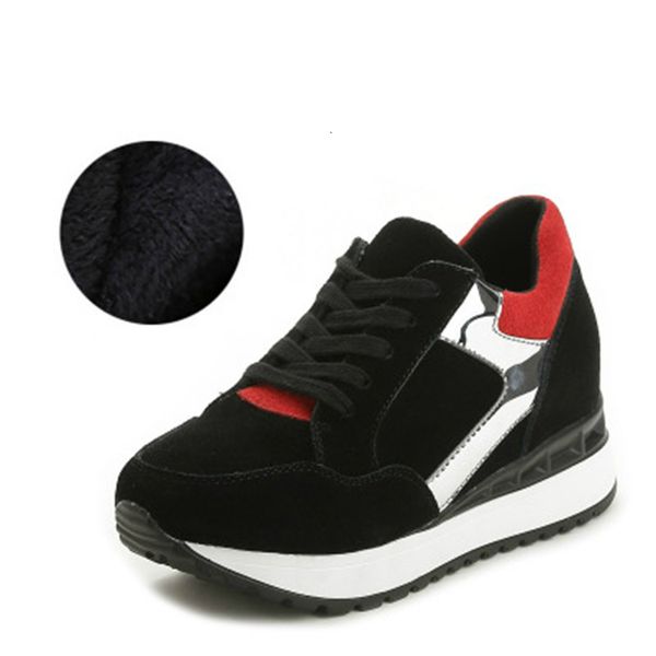 dress shoes women high casual sneakers wedges hidden heel platform height increasing flats warm drop womans msyz, Black
dress shoes women high casual sneakers wedges hidden heel platform height increasing flats warm drop womans msyz, Black