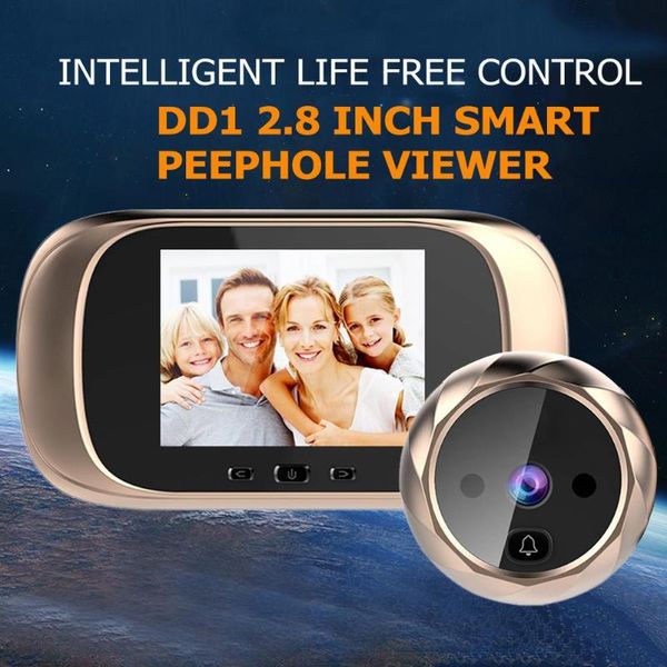 doorbells dd1 doorbell infrared motion sensor security monitor hd view camera door bell 2.8-inch tft lcd with pography function
doorbells dd1 doorbell infrared motion sensor security monitor hd view camera door bell 2.8-inch tft lcd with pography function