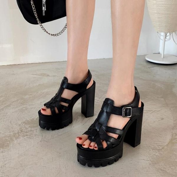 dress shoes women summer high heels sandals woman luxury pu leather peep toe gladiator party sandalias mujer sapato femininod1121, Black
dress shoes women summer high heels sandals woman luxury pu leather peep toe gladiator party sandalias mujer sapato femininod1121, Black