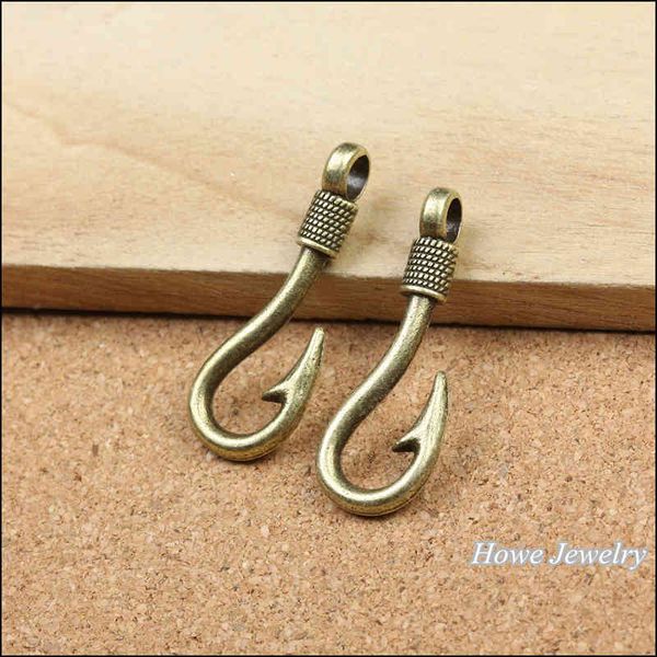 50pcs vintage antique bronze fishing hooks charm fit for fashion earrings and maxi necklaces & pendants, Bronze;silver
50pcs vintage antique bronze fishing hooks charm fit for fashion earrings and maxi necklaces & pendants, Bronze;silver