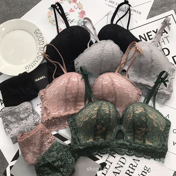 bras sets 8198 fashion lace underwear no steel ring gathered hollow bra suit, Red;black
bras sets 8198 fashion lace underwear no steel ring gathered hollow bra suit, Red;black