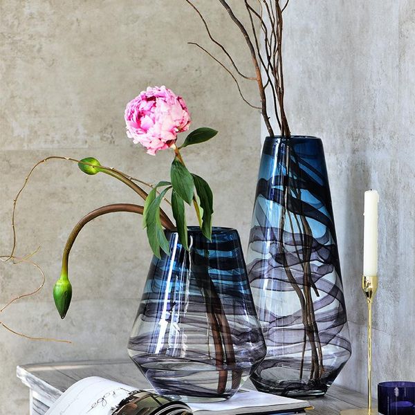 vases colored glass vase home decoration dry american transparent living room retro flower tv cabinet
vases colored glass vase home decoration dry american transparent living room retro flower tv cabinet