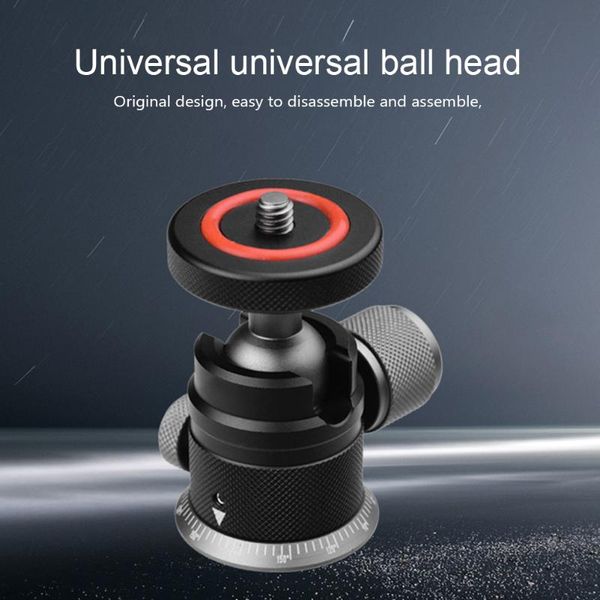 tripod heads 360° adjustable aluminum ball head mount for dslr camera 360 rotation bracket holder monopod black
tripod heads 360° adjustable aluminum ball head mount for dslr camera 360 rotation bracket holder monopod black