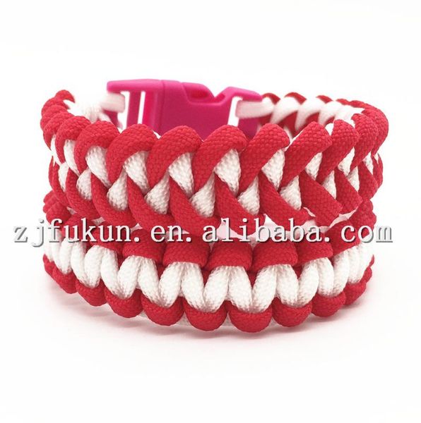 tennis christmas gif custom children red and white paracord bracelet plastic buckle with color, Golden;silver
tennis christmas gif custom children red and white paracord bracelet plastic buckle with color, Golden;silver
