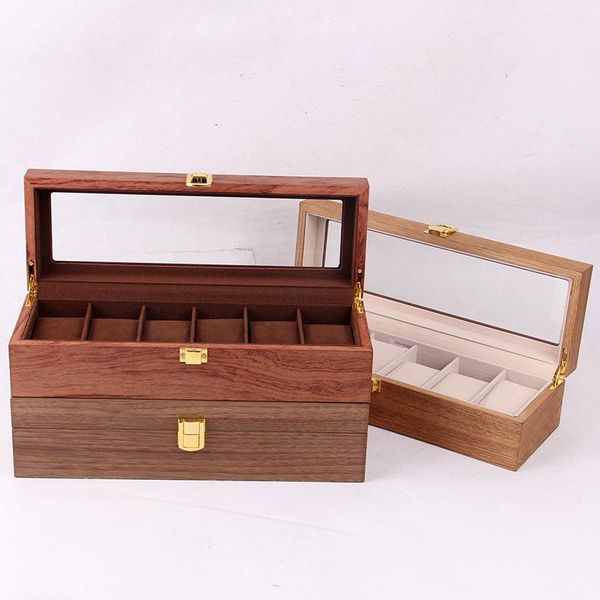 watch boxes & cases luxury box 6 grids wooden watches organizer jewelry collection storage case wristwatch display wood holder, Black;blue
watch boxes & cases luxury box 6 grids wooden watches organizer jewelry collection storage case wristwatch display wood holder, Black;blue