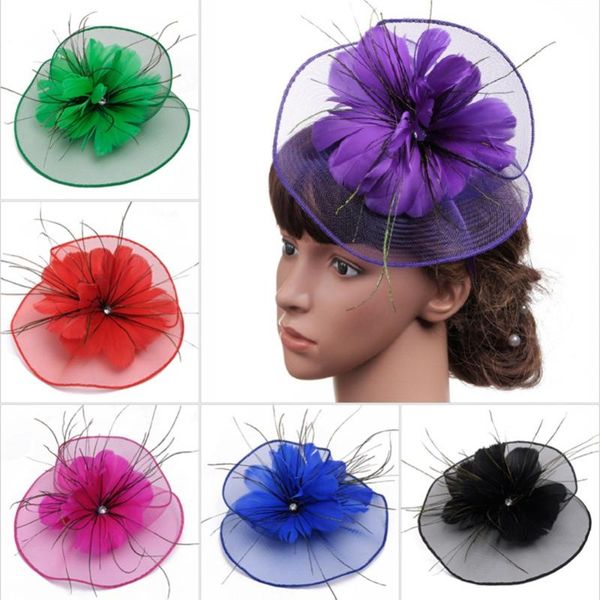 stingy brim hats women feather fascinators elegant wedding cocktail party hair clip headband, Blue;gray
stingy brim hats women feather fascinators elegant wedding cocktail party hair clip headband, Blue;gray
