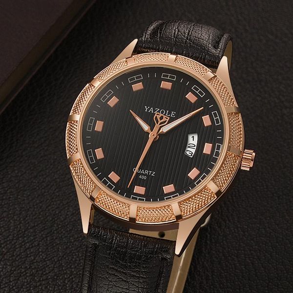 wristwatches yazole fashion business waterproof men watch luxuriant appearance premium quartz movement practical luminous hands calendar 400, Slivery;brown
wristwatches yazole fashion business waterproof men watch luxuriant appearance premium quartz movement practical luminous hands calendar 400, Slivery;brown