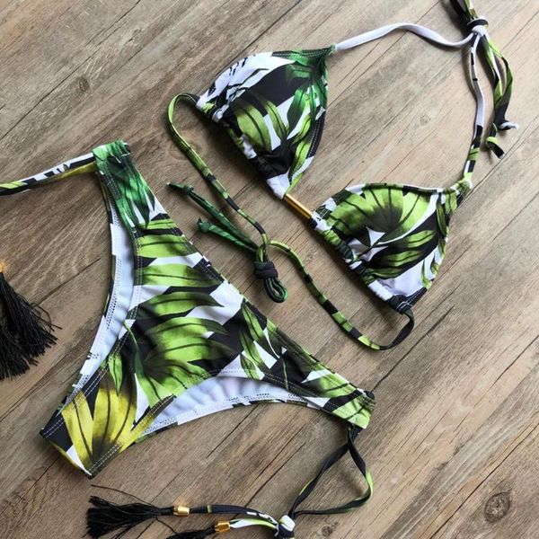 two piece womens bikini set stamp sport swimwear summer push-up padded swimsuit fashion separate for ladies one-piece suits
two piece womens bikini set stamp sport swimwear summer push-up padded swimsuit fashion separate for ladies one-piece suits