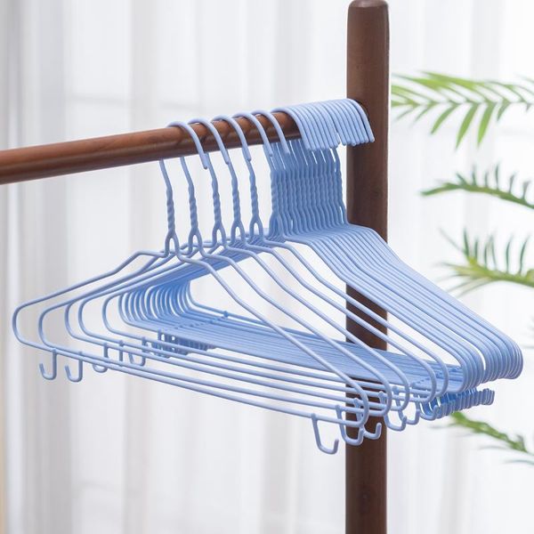 hangers & racks orz 20 pcs clothes metal drying rack seamless anti-slip anti-rust clothing hanger for wardobe closet home organization
hangers & racks orz 20 pcs clothes metal drying rack seamless anti-slip anti-rust clothing hanger for wardobe closet home organization