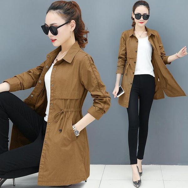 women's trench coats selling product in 2021 coat for women spring-autumn large size korean style fashionable female clothing k4613, Tan;black
women's trench coats selling product in 2021 coat for women spring-autumn large size korean style fashionable female clothing k4613, Tan;black