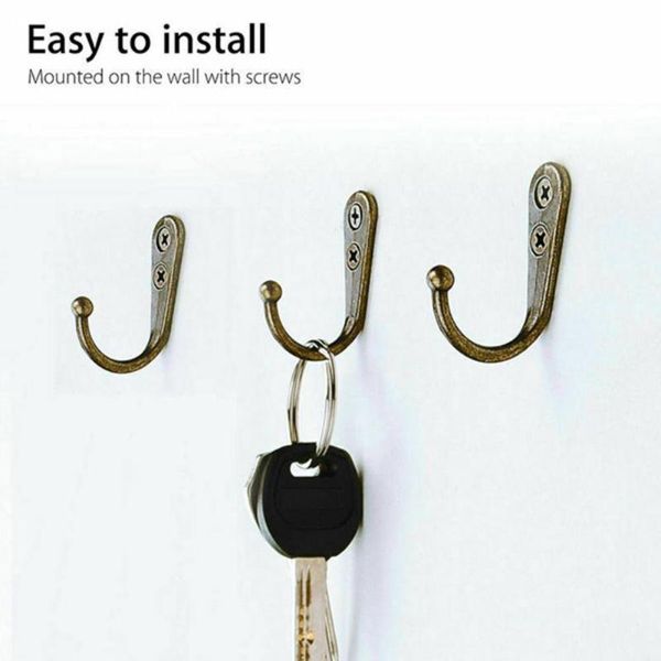 5pcs/set wall mounted hook single robe coat hat holder key hanger with 10 pieces screws home storage organize accessories hangers & racks
5pcs/set wall mounted hook single robe coat hat holder key hanger with 10 pieces screws home storage organize accessories hangers & racks