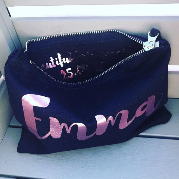 customize glitter name pouch bridesmaid wedding gift make up cosmetic bags maid of honor unique rose gold bridal party & cases
customize glitter name pouch bridesmaid wedding gift make up cosmetic bags maid of honor unique rose gold bridal party & cases