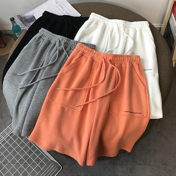 summer high waist wide leg short pants women black knee length drawstring korean pure cotton casual loose holiday trousers gym clothing, White;black
summer high waist wide leg short pants women black knee length drawstring korean pure cotton casual loose holiday trousers gym clothing, White;black